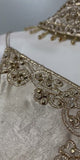 Champagne Zari Luxe Palazzo Couture Ensemble