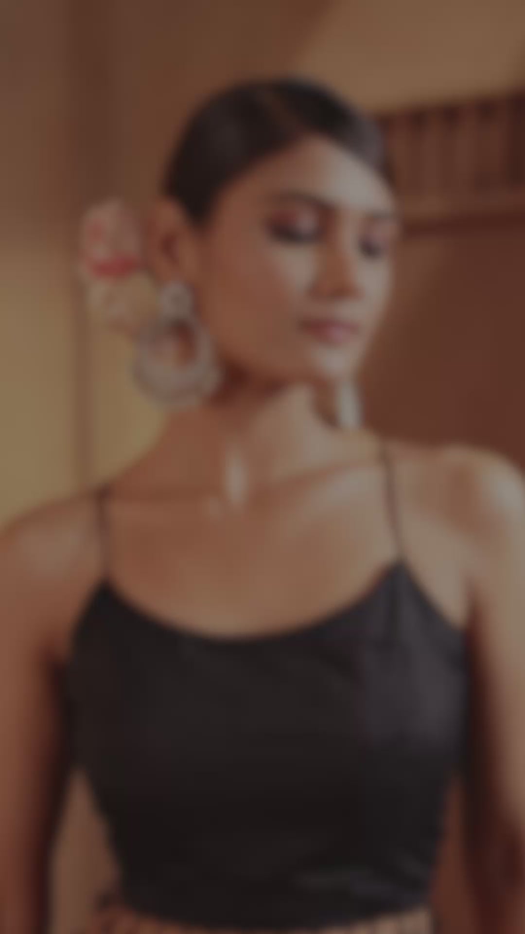 Midnight Noir Embroidered Ethnic Set – Bold Sophistication with Modern Detailing