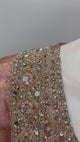 Rose Bronze Pearl Embellished Festive Ensemble