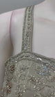 Silver Elegance Beaded Couture Set