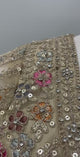 Champagne Rose Mirrorwork Couture Lehenga Set